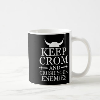 Behålla Crom och krossa dina fiender Motiv Barb Kaffemugg