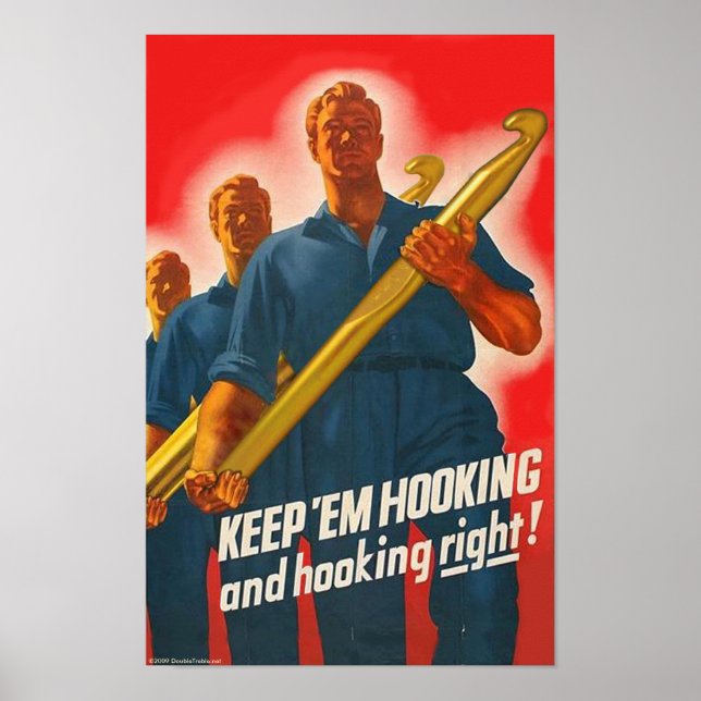 Behålla de Hooking - poster (Framsidan)