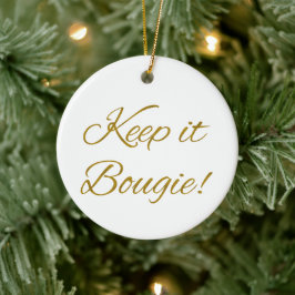 Behålla den Bougie Round Ceramic Ornament