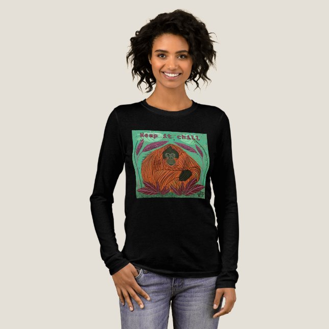 Behålla den Chill T Shirt (Hel framsida)