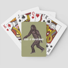 Behålla den fyrkantig kortlek