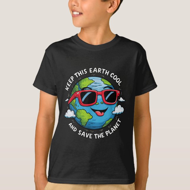 Behålla Den här jorddagen för Coolan T Shirt (Framsida)