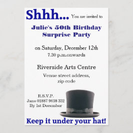 Behålla den under din värdinbjudan inbjudningar