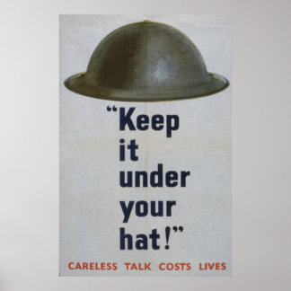 Behålla den under er hatt, 1944-1945 poster