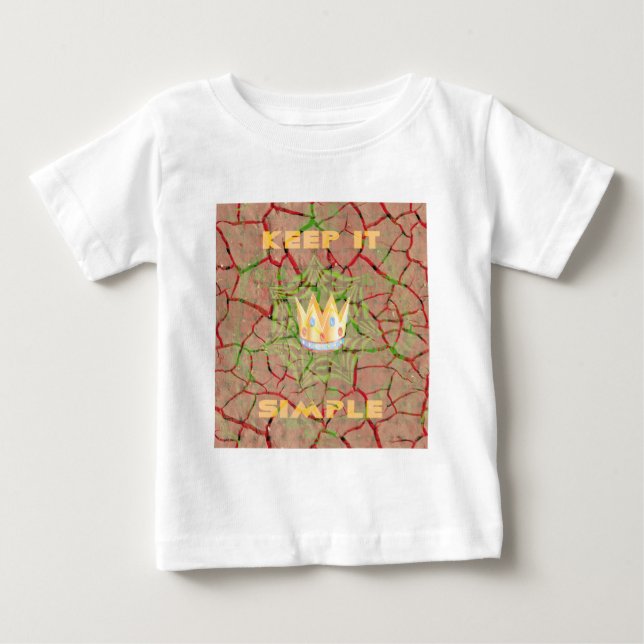 Behålla det är enkelt: Royalets klarhetskonst för  T-shirt (Framsida)