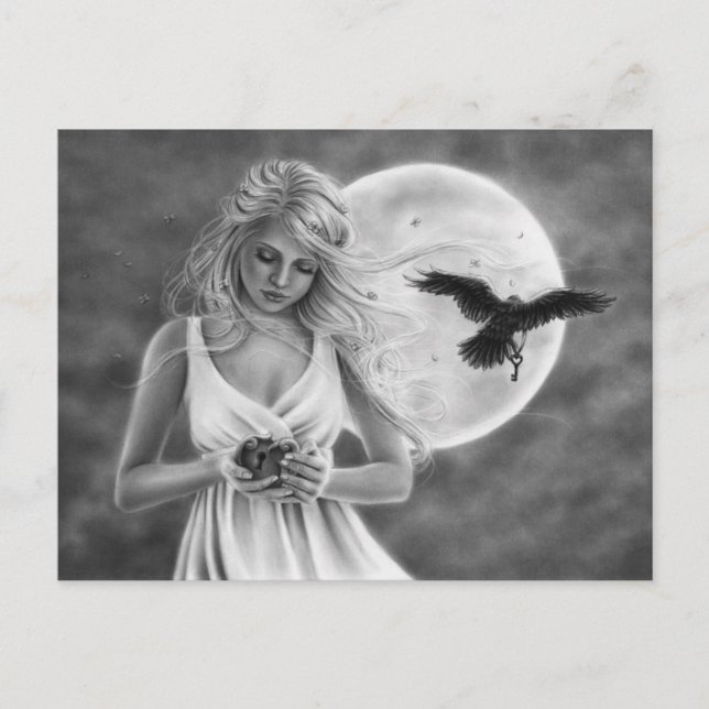 Behålla det säkra vykortet vykort (Framsida)