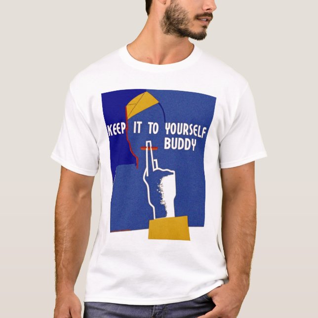 Behålla det till din egen Buddy Tee (Framsida)