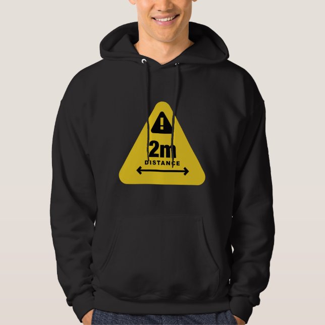 Behålla din Avstånd Hoodie (Framsida)