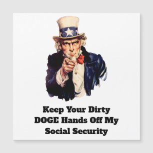 Behålla din Dirty DOGE Händer av min Social-säkerh
