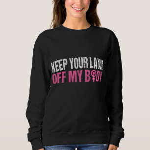 Behålla dina lagar av min kropp mitt valprovarval t shirt