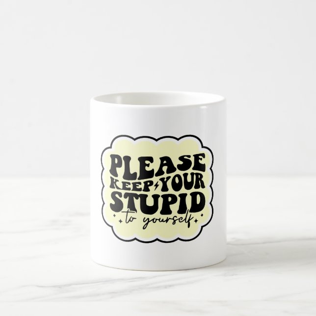 Behålla ditt Dumpa till din egen offert Kaffemugg (Center)