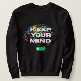 Behålla ditt sinne på - manar Classic sweatshirt