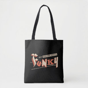 Behålla Downtown Augusta Funky Tote Tygkasse