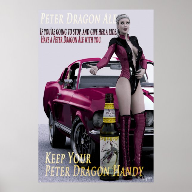 Behålla Dragon Handy Poster (Framsidan)