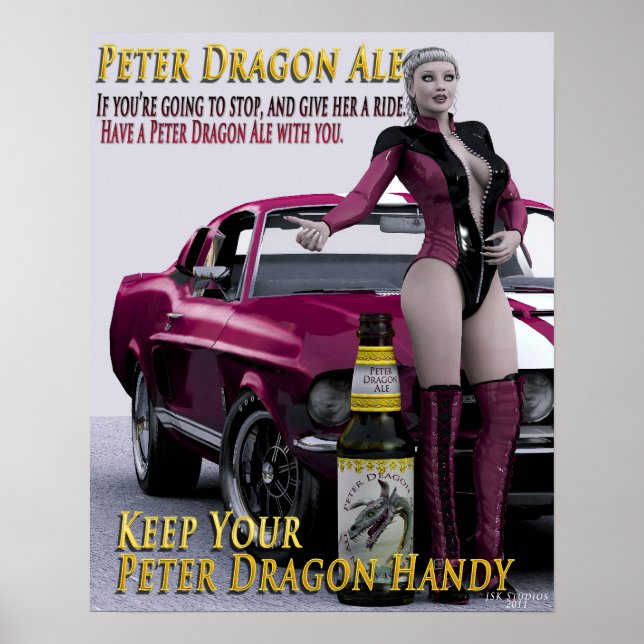 Behålla Dragon Handy Poster (Framsidan)