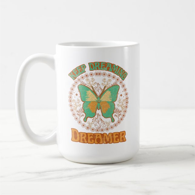 Behålla Dreaming Dreamer Kaffemugg (Vänster)