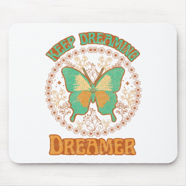 Behålla Dreaming Dreamer Mouse Pad Musmatta (Framsidan)