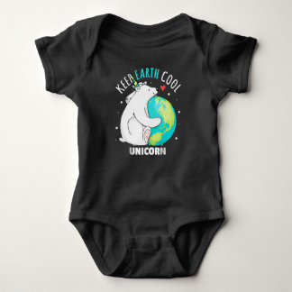 Behålla Earth Coola Polar Bear Earth Day Manar Kvi T Shirt