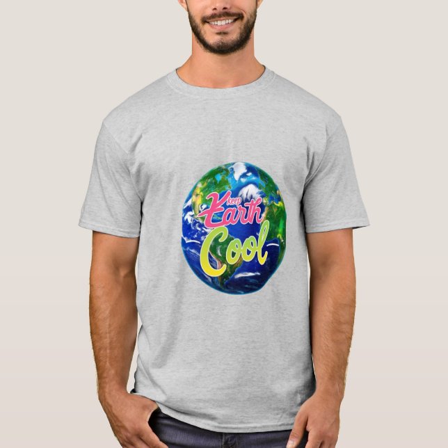 Behålla Earth Coola T Shirt (Framsida)