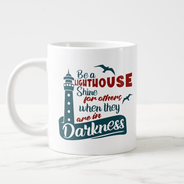 Behålla eller design av ditt eget kaffe, mugg, mug jumbo mugg (Vänster)