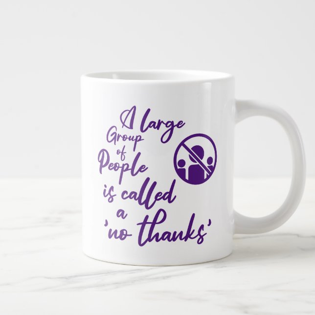 Behålla eller design av ditt eget kaffe, mugg, mug jumbo mugg (Höger)