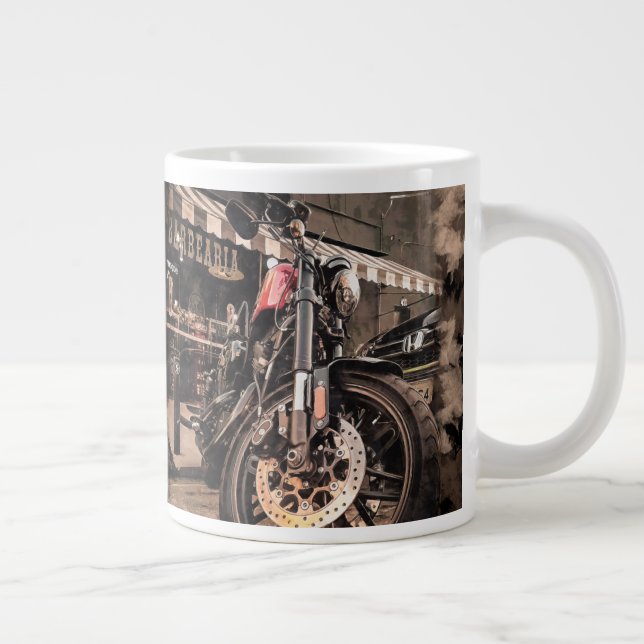 Behålla eller design av ditt eget kaffe, mugg, mug jumbo mugg (Höger)