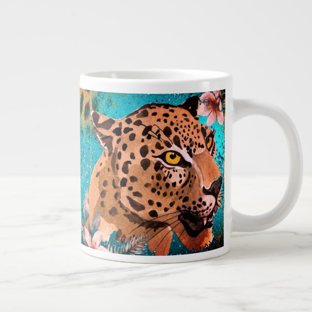 Behålla eller design av ditt eget kaffe, mugg, mug jumbo mugg (Höger)