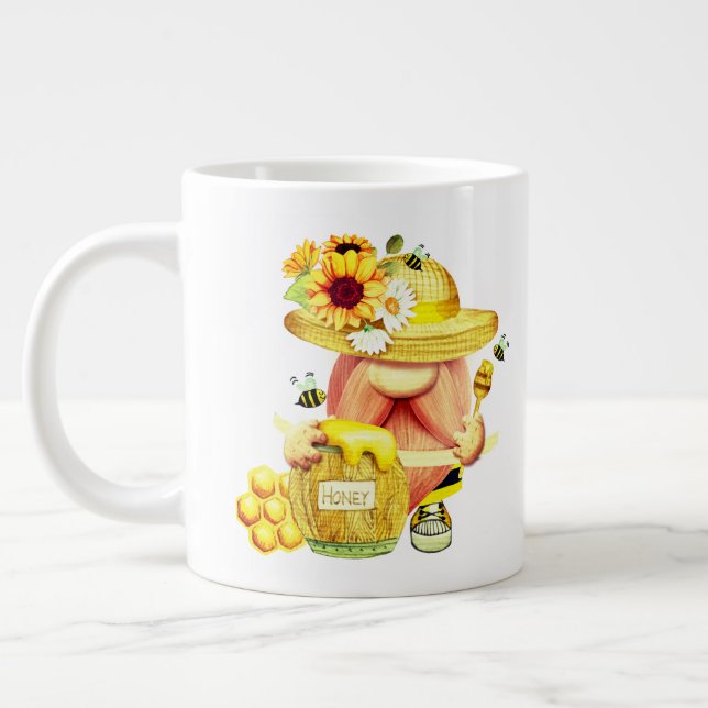 Behålla eller design av ditt eget kaffe, mugg, mug jumbo mugg (Vänster)