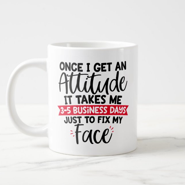 Behålla eller design av ditt eget kaffe, mugg, mug jumbo mugg (Vänster)