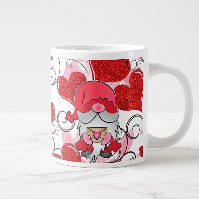Behålla eller design av ditt eget kaffe, mugg, mug jumbo mugg (Höger)
