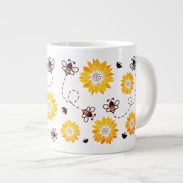 Behålla eller design av ditt eget kaffe, mugg, mug jumbo mugg (Framsida höger)