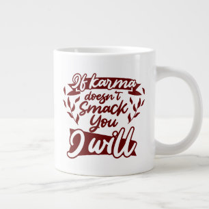 Behålla eller design av ditt eget kaffe, mugg, mug jumbo mugg
