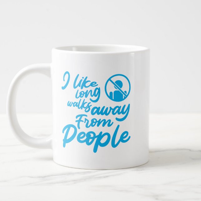 Behålla eller design av ditt eget kaffe, mugg, mug jumbo mugg (Vänster)
