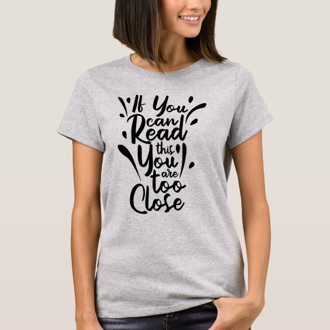 Behålla eller design - T-Shirt (Framsida)