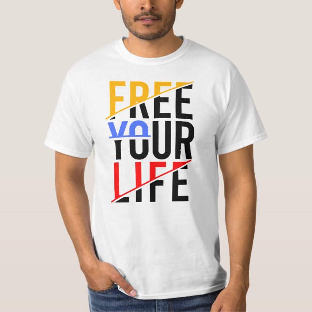 Behålla eller design - T-Shirt (Framsida)