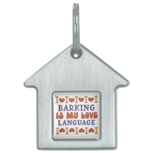 Behålla eller skapa själv ID-bricka husdjur (Framsidan)