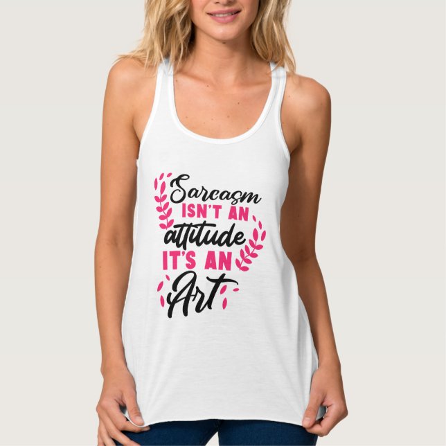 Behålla eller utformning av ditt eget T-Shirt-Tank Linne Med Racerback (Framsida)