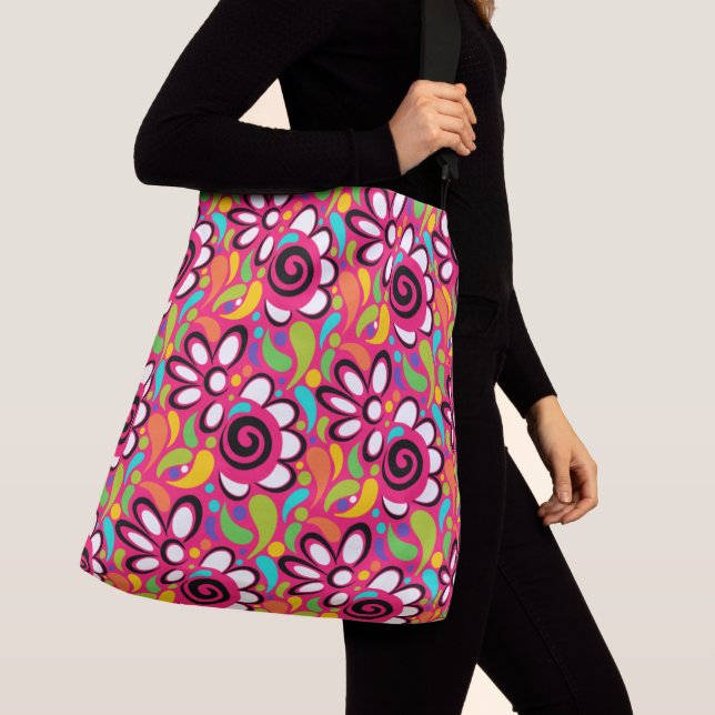 Behålla eller utformning av eget system - Tote Bag Axelväska (Närbild)