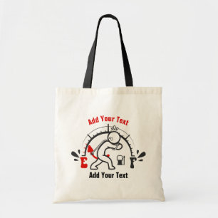 Behålla eller utformning av eget system - Tote Bag Tygkasse