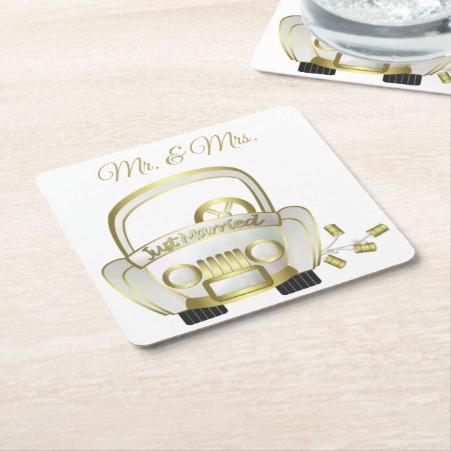 Behålla eller utformning av egna -Underlägg Underlägg Papper Kvadrat (Vinklad)