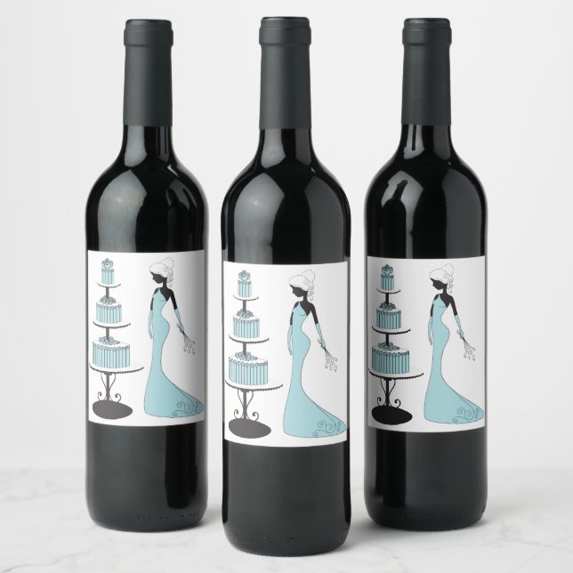 Behålla eller utformning av egna Vin-etiketter Vinflaska Etikett (Flaskor)
