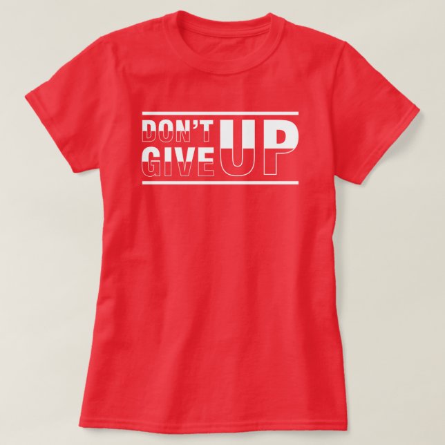Behålla eller utformning - T-shirt (Design framsida)