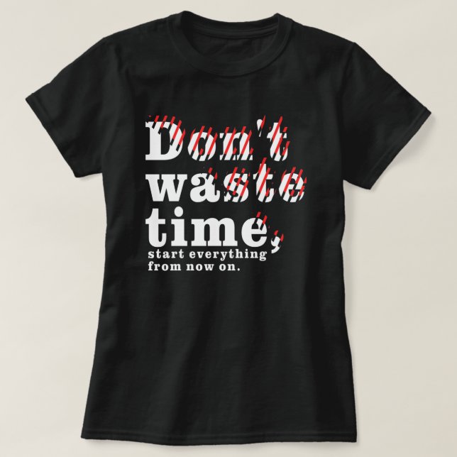 Behålla eller utformning - T-shirt (Design framsida)