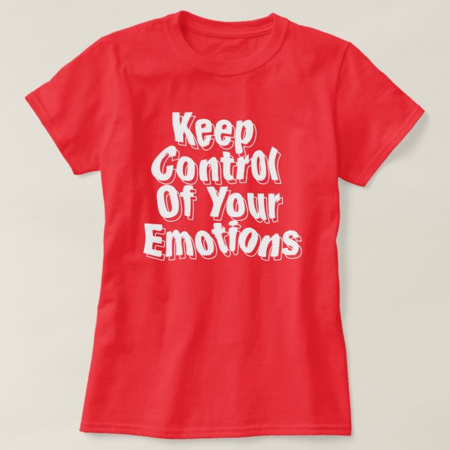 Behålla eller utformning - T-shirt (Design framsida)