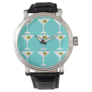 Behålla "Em Coming Martini Watch Armbandsur