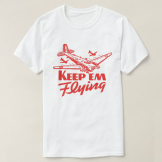 Behålla Em-flygning T Shirt