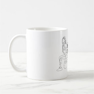 behålla en sund motiveringsutformning kaffemugg