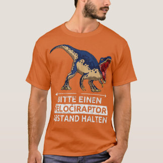 Behålla en Velociraptor avstånd från Velocirap. T Shirt