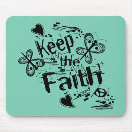 Behålla Faith Graffiti Standard Mouse Pad Musmatta