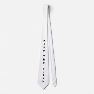 Behålla Faith Neck Tie (svartvitt) Slips